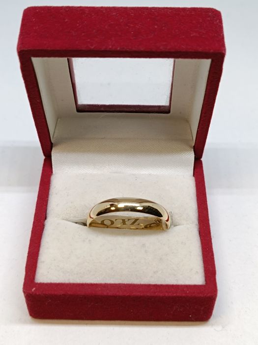 Złota obrączka nowa rozmiar 29, złoto próby 585