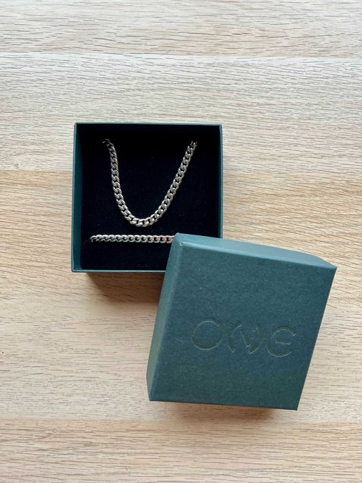 Colar + Pulseira Aço ONE