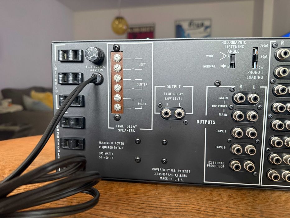 High Fidelity Control Console CARVER Model C-4000