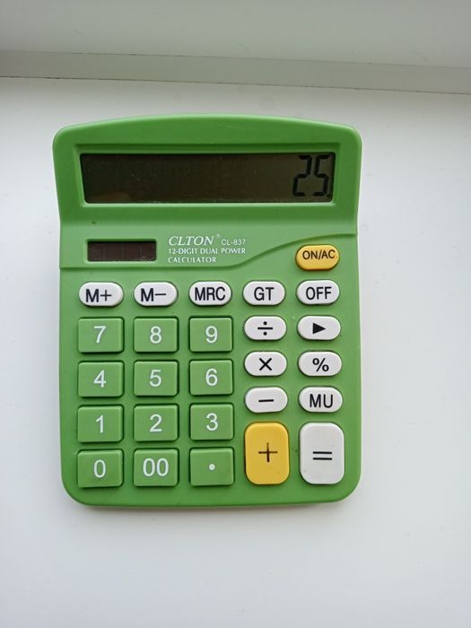 Калькулятор сонячний.