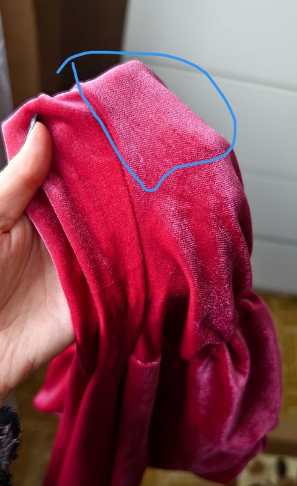 Велюровое платье plt xs