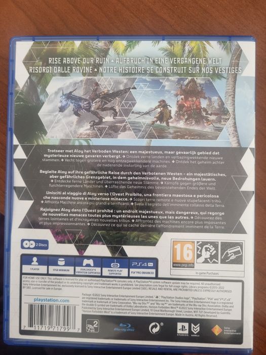 Jogo ps4 Horizon Forbidden West