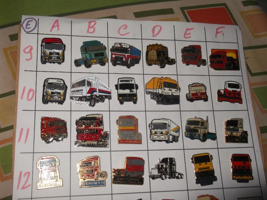 (E)Pins de Camiões