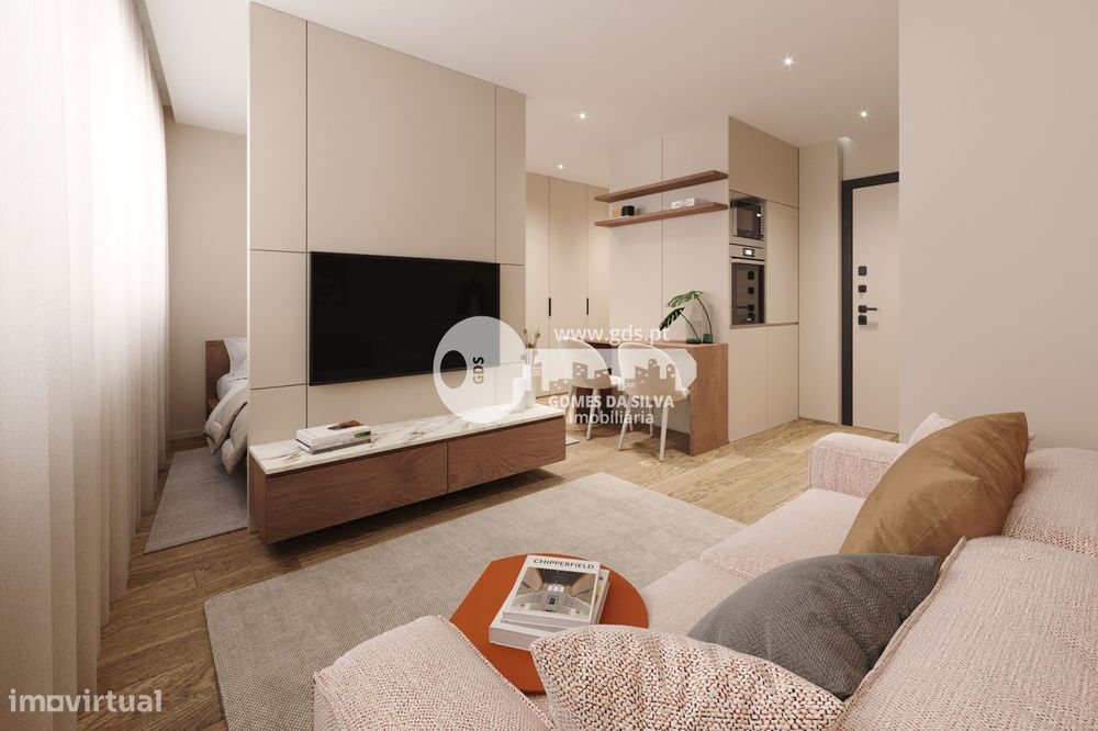 Apartamento T0 novo, no Edifício Sé, em Braga