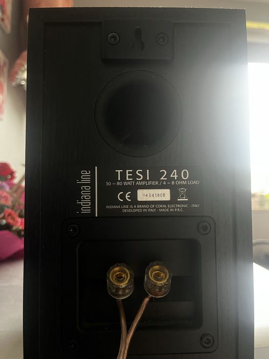 Kolumny indiana line tesi plus ampituner panasonic sa he 7