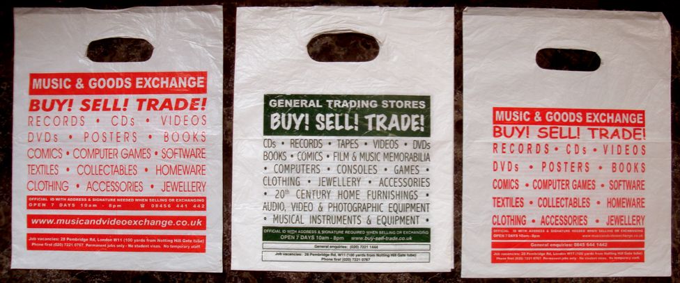 Raridades Sacos Lojas Discos Vinil LPs Albums Singles CD Anos 80 90 00