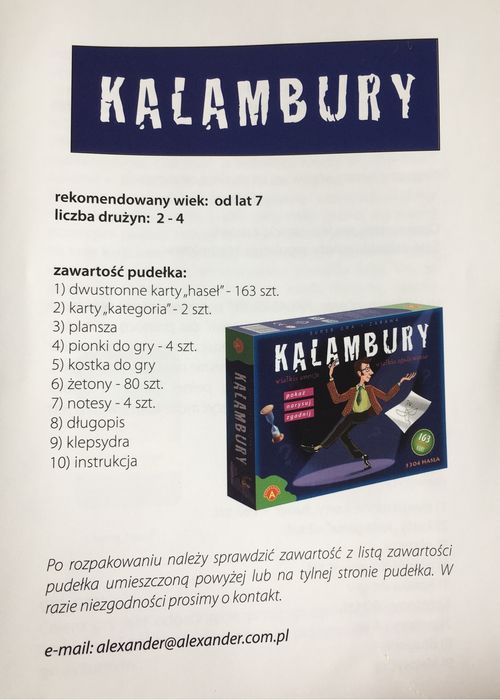 Kalambury Big Alexander