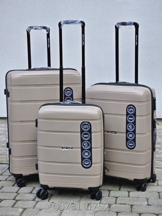 100% поліпропилен WINGS HWF02 Польща валізи чемоданы ручна поклажа