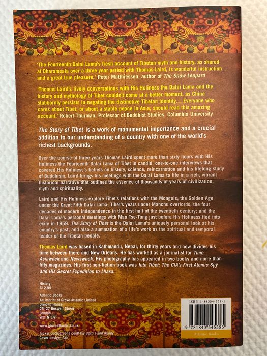 The Story of Tibet: Conversations with the Dalai Lama