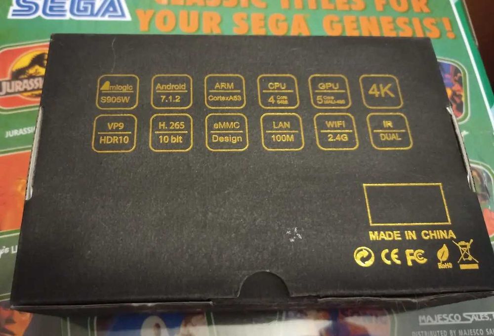 Приставка смарт тв бокс smart tv box x96 mini 4-ядерная 2/16Гб андроид