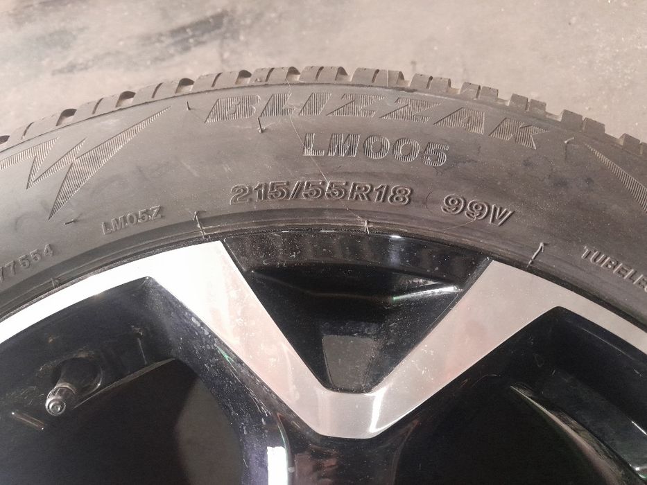 Jante 18 com pneu  opel moka 5x130