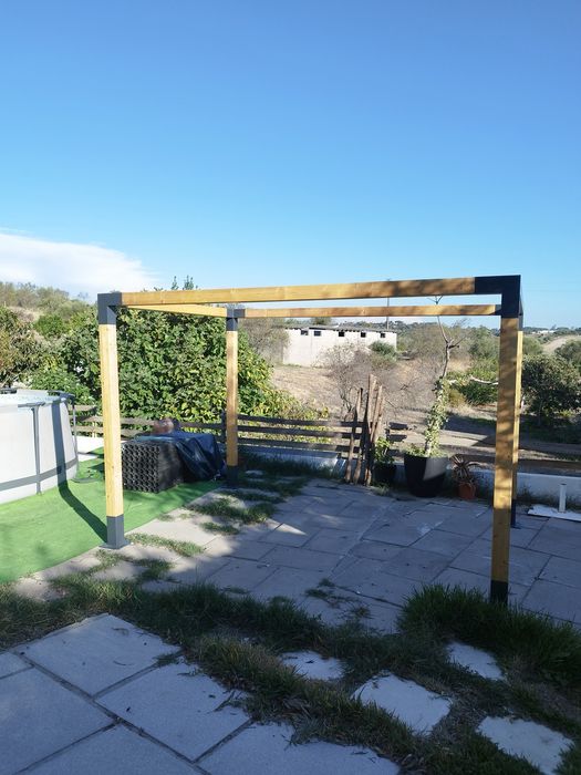 Pérgola em casquinha