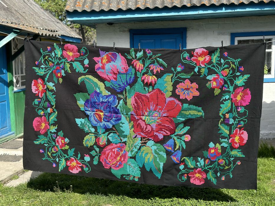 Домотканий килим муліне новий