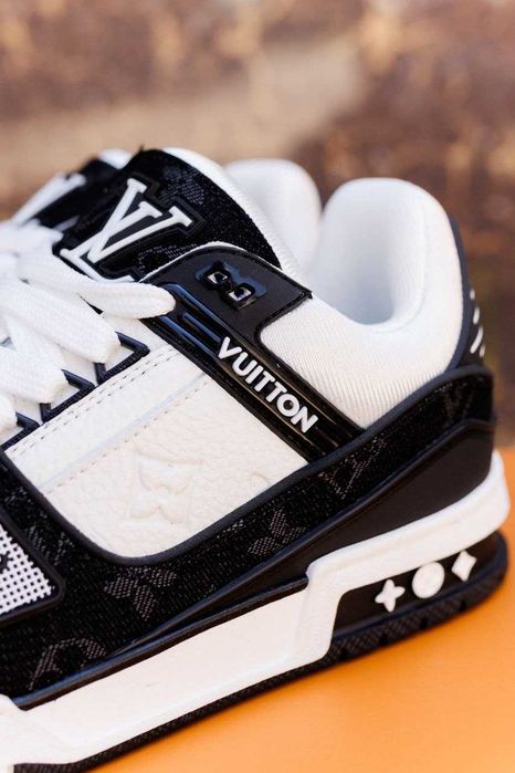 Кросівки Louis Vuitton Trainer Black White