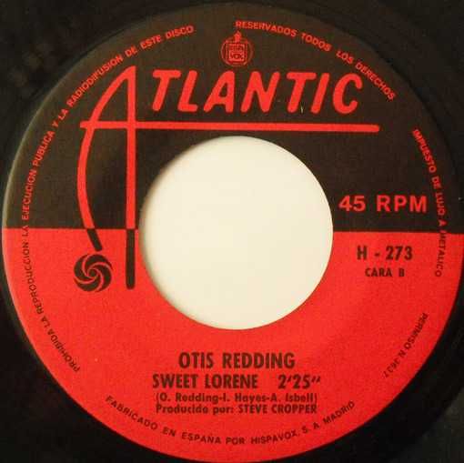 Otis Redding ‎– Sweet Lorene - Sitting in the doc of..- 1967 - RARO