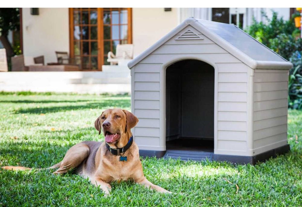 Casota de cão KETER TAUPE 99X99X95 CM