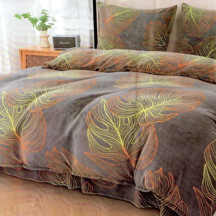 Komplet pościeli polarowej Miś 160-200+2x70x80