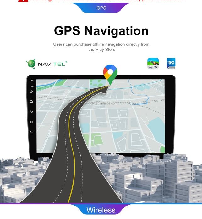 Rádio 10" android Ford Focus 2019-22 CARPLAY WIFI GPS 2/32GB NOVO