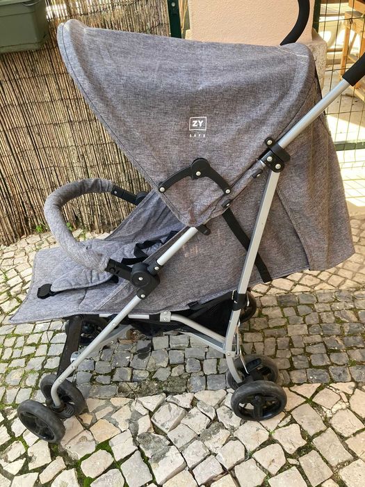 Carrinho Bengala Avenue Xtra Grey Zy Safe 6M+