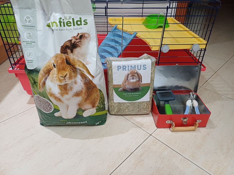 Gaiola para porquinho da india ou coelho anão
