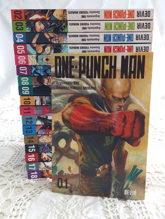 Mangá ONE-PUNCH MAN volumes 1-18