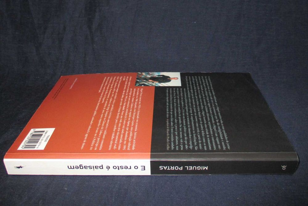 Livro E o resto é paisagem Miguel Portas