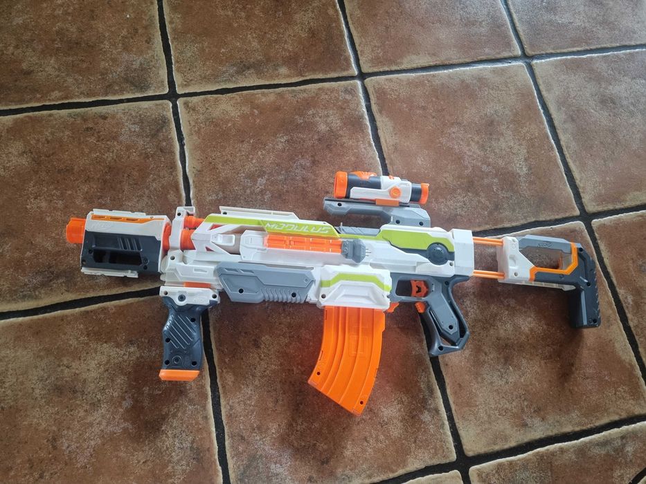 Nerf regulator modulus zombie 3 sztuki plus inne