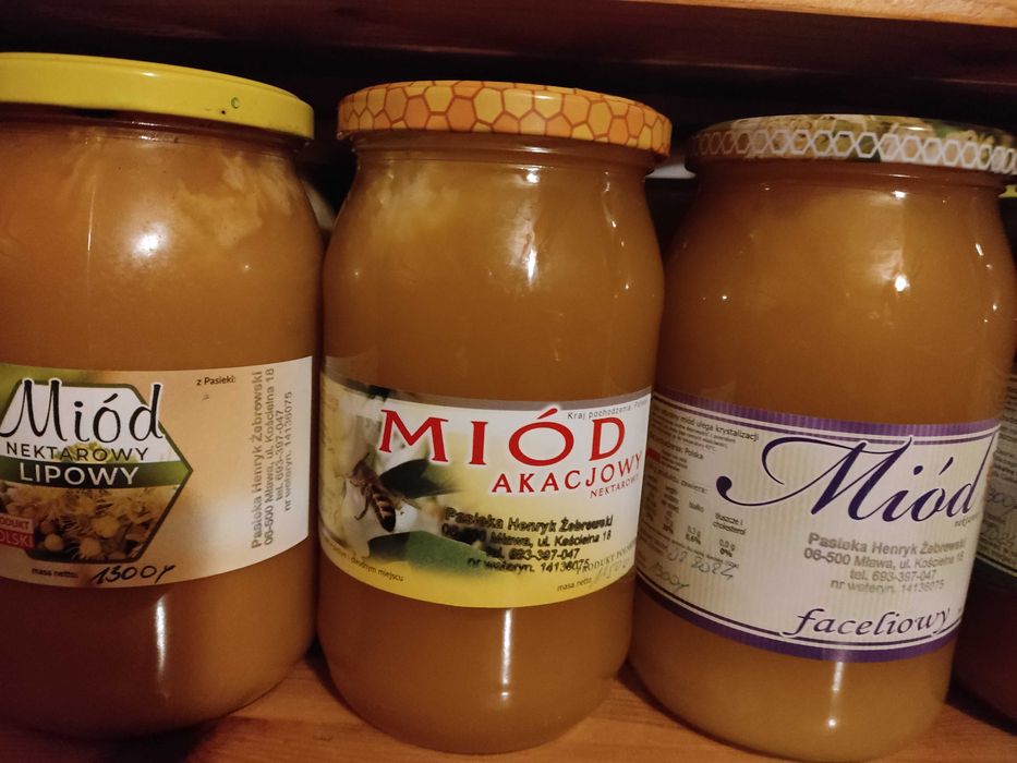 Miód pszczeli z własnej pasieki
