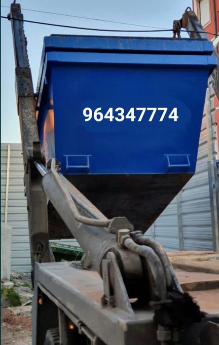 CONTENTORES para recolha e transporte de entulho e resíduos de obras