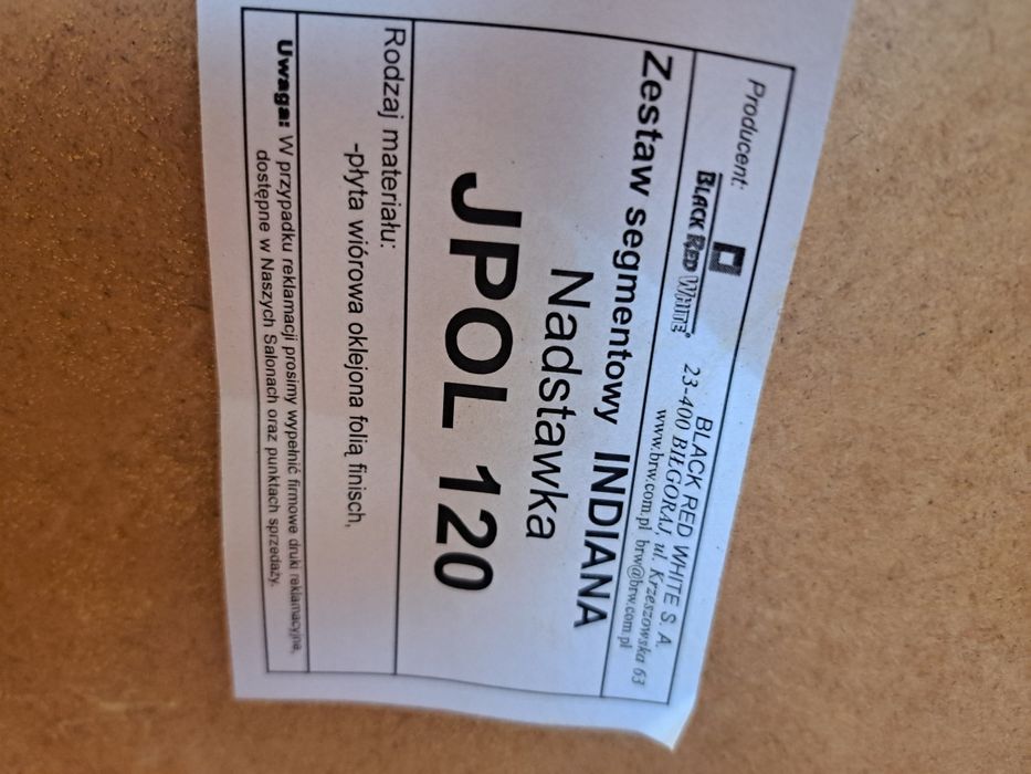 Półka nadstawka Indiana