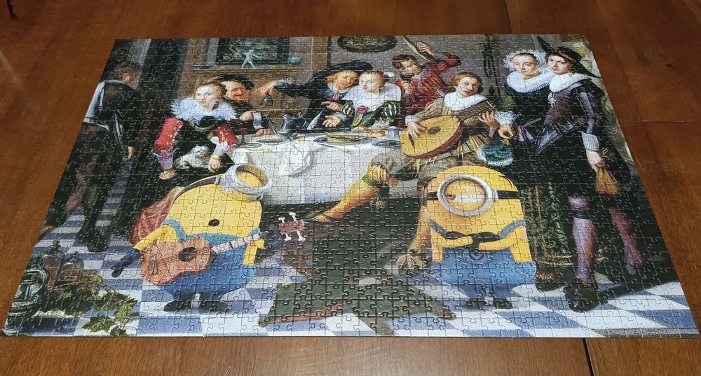 Puzzle 1000 Minionki