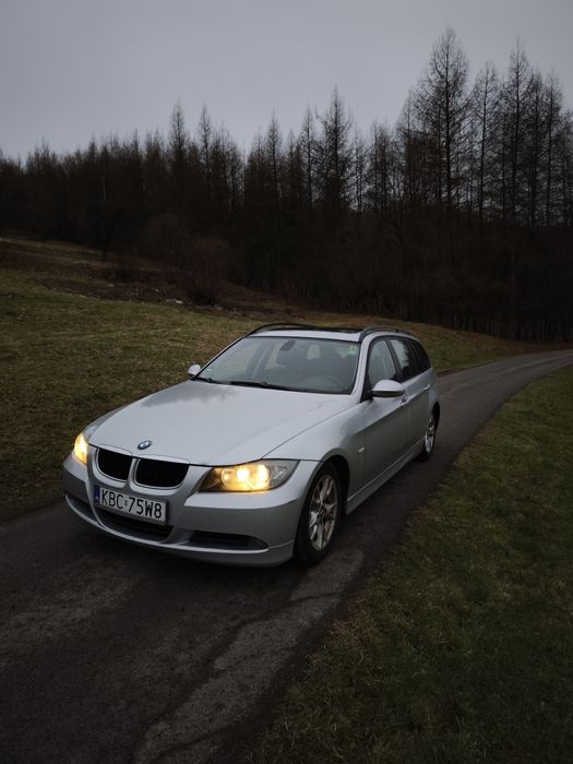 BMW 318d e91 uszkodzone
