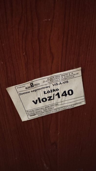 Łóżko BRW 140x200