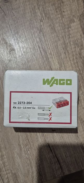 Złączki instalacyjne WAGO