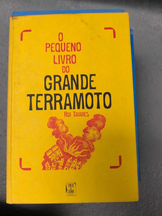 O Pequeno Livro do Grande Terramoto — Rui Tavares (Tinta da China)