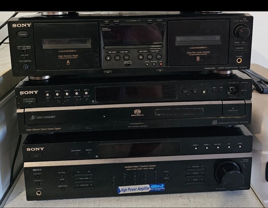 Zestaw Sony hi-fi
