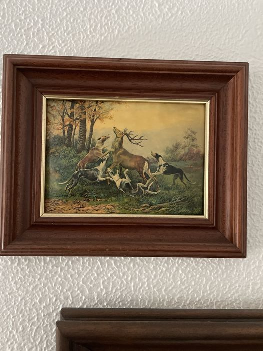 Conjunto - 4 Quadros Decorativos - Vintage