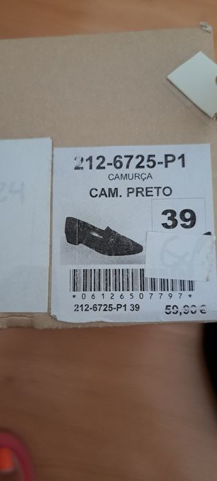 Sapatos camurça pretos Zenda