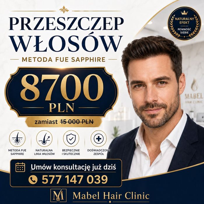 Przeszczep włosów Polska tureccy lekarze