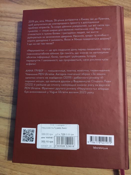 Книга Анни Грувер Нерухомість
