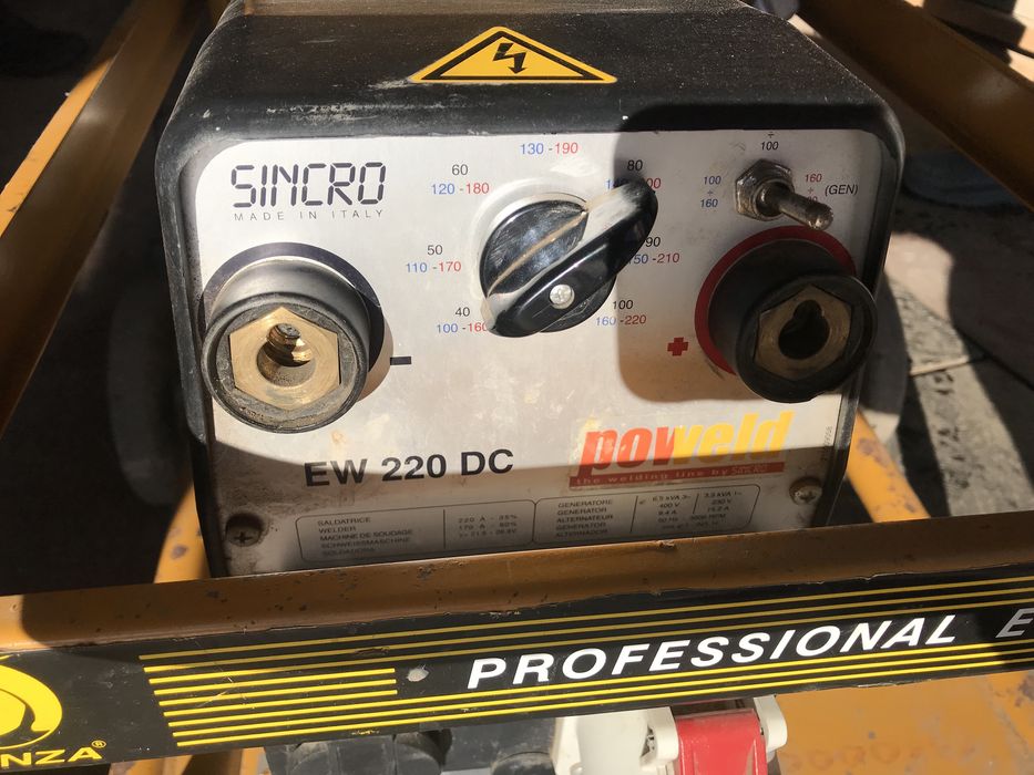 Зварювальний генератор WGT 220 DC (Benza)