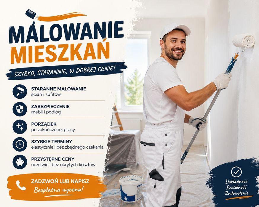 Malowanie pomieszczeń