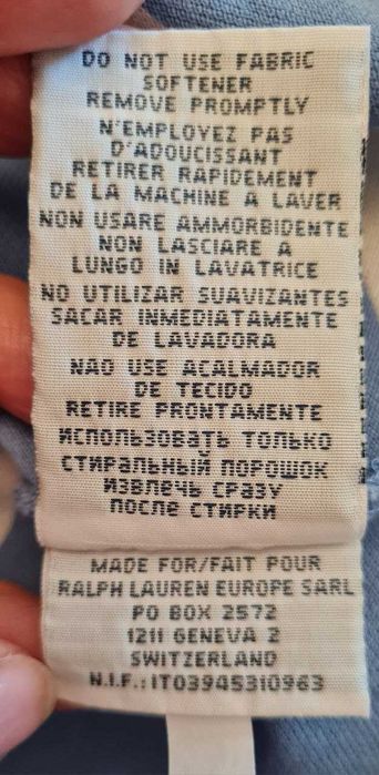 Мужское Polo Golf Ralph Lauren L