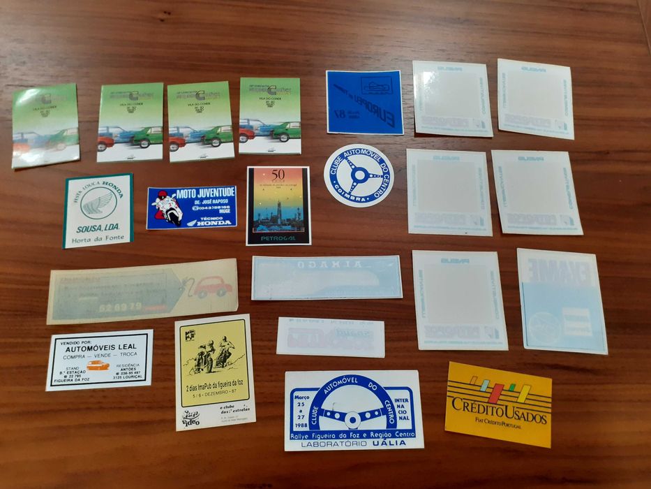 Autocolantes Antigos para Venda, Troca V6