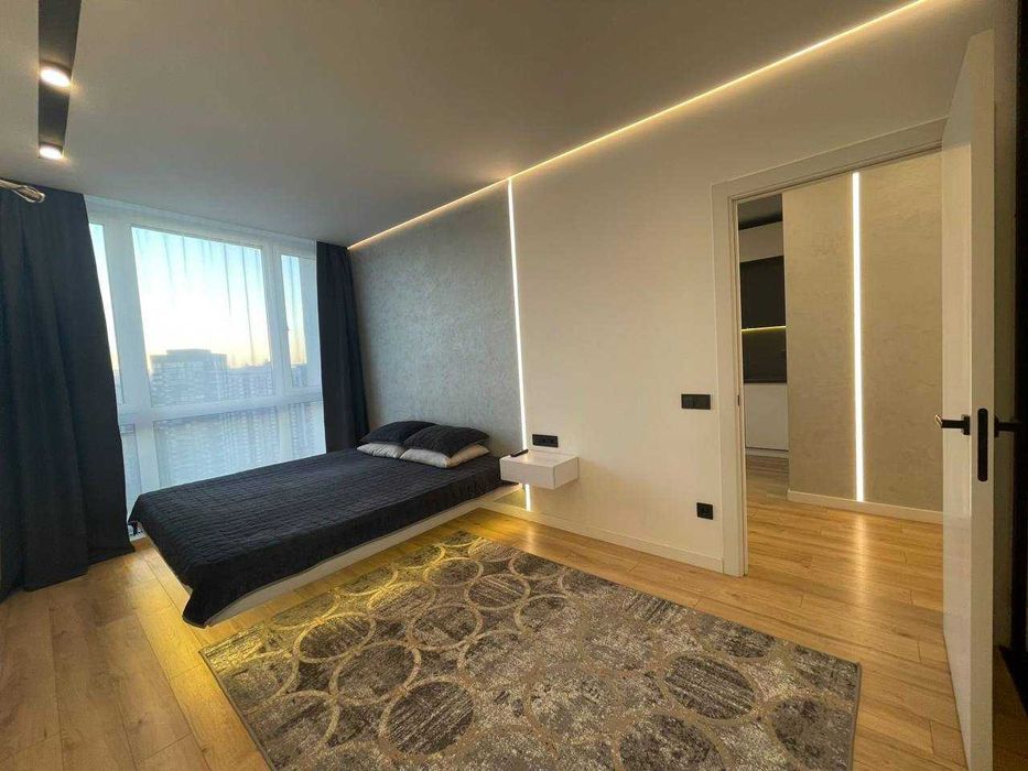 NEW! 1к квартира 43м2 в Жк Славутич метро Славутич 1хв Позняки Осокор ...