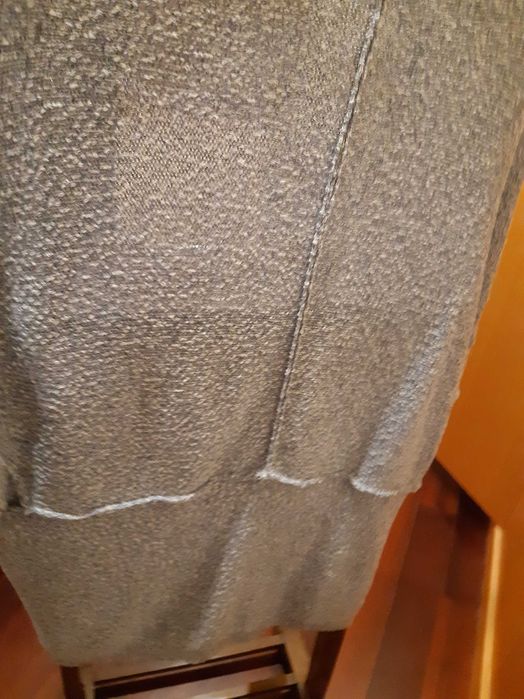 casaco-ponche de lã da Mike Davis