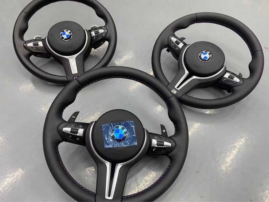 ‼️ Спортивне M Кермо BMW Premium ‼️ Руль зі Шкіри Nappa M3 Style для БМВ F10 F11 F20 F21 F30 F31 F32 F33 F36 F25 F15