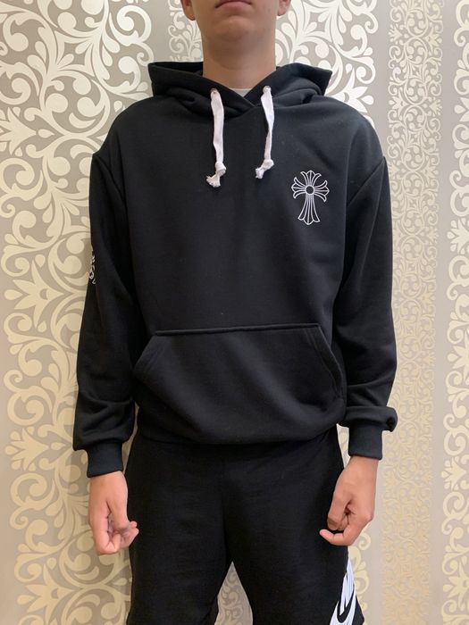 Худи, Кофта Оверсайз  Футболка Хром Хартс S M L XL