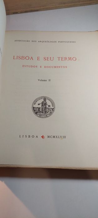 Lisboa e seu Termo, Estudos e Documentos (Volumes I e II)