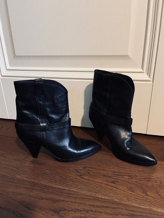 Skórzane botki By o la la